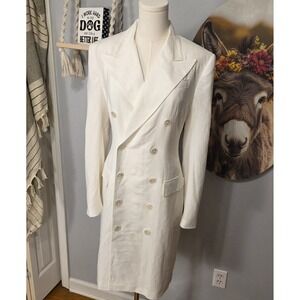 Ralph Lauren Purple Label Cottrell Double Breasted Cocktail Dress Size 8 $2,990